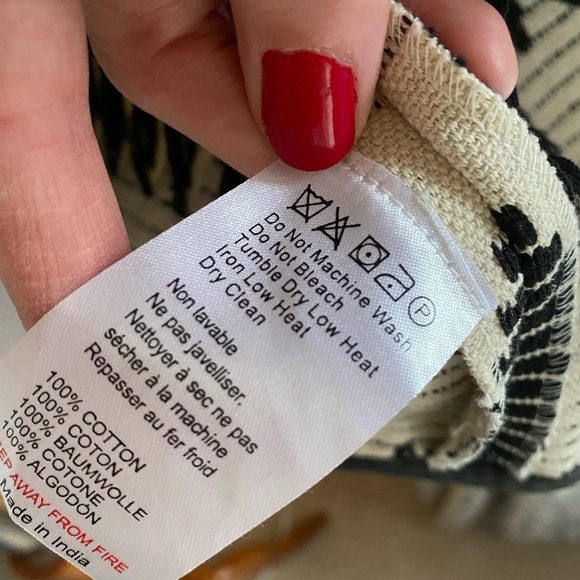 Jacket/cover - cool print with faux leather trim! - Picture 3 of 7